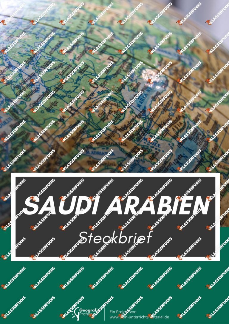 Saudi Arabien Steckbrief